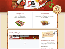 Tablet Screenshot of duerr-beier.de